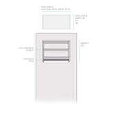 White Melamine Single Hang Cubby 24"